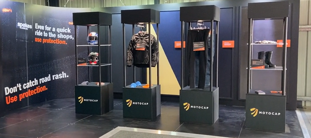 MotoCAP expo at 2024 MotoGP