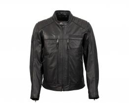 Harley-Davidson Synthesis Pocket System leather jacket front