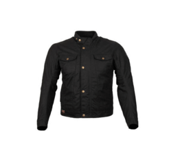 Merlin Anson Waxed Cotton textile jacket front