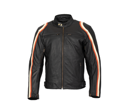 Mars Leathers Racer leather jacket front