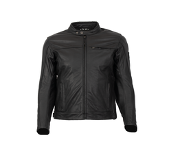 Oxford Walton leather jacket front